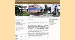 Desktop Screenshot of notaire-callac.fr